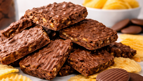 Twisted Treatz Chocolate Covered Potato Chips Bark - premium chocolate bark and cola candy hand-packed fresh