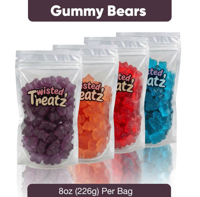 Gummy Bears Variety Pack 8oz (4pk)