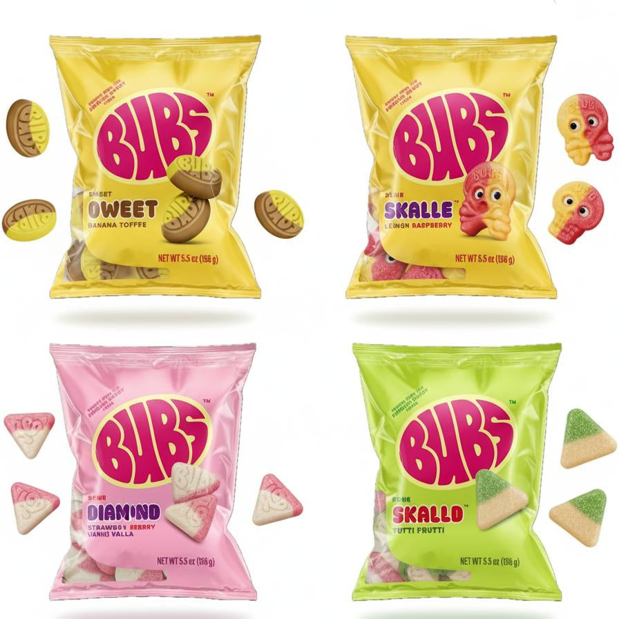 Twisted Treatz Swedish Bubs 5.5oz - premium Swedish candy hand-packed fresh
