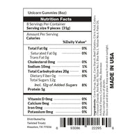 Gummy Unicorn Candy packaging - buy online at Twisted Treatz