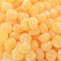Sour Buttons Gummy Candy close-up showing texture and quality - Twisted Treatz