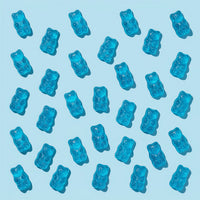 Blue Rasp Gummy Bears
