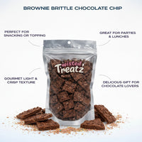 Brownie Brittle close-up showing texture and quality - Twisted Treatz