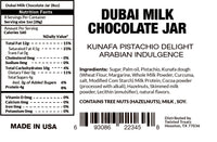 Dubai Pistachio Kunafa Chocolate Spread – 8 oz product photo 6 - Twisted Treatz candy store