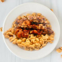 Peanut Brittle close-up showing texture and quality - Twisted Treatz