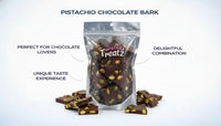 Pistachio Chocolate Bark close-up showing texture and quality - Twisted Treatz
