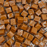 Vanilla Caramel Chews close-up showing texture and quality - Twisted Treatz