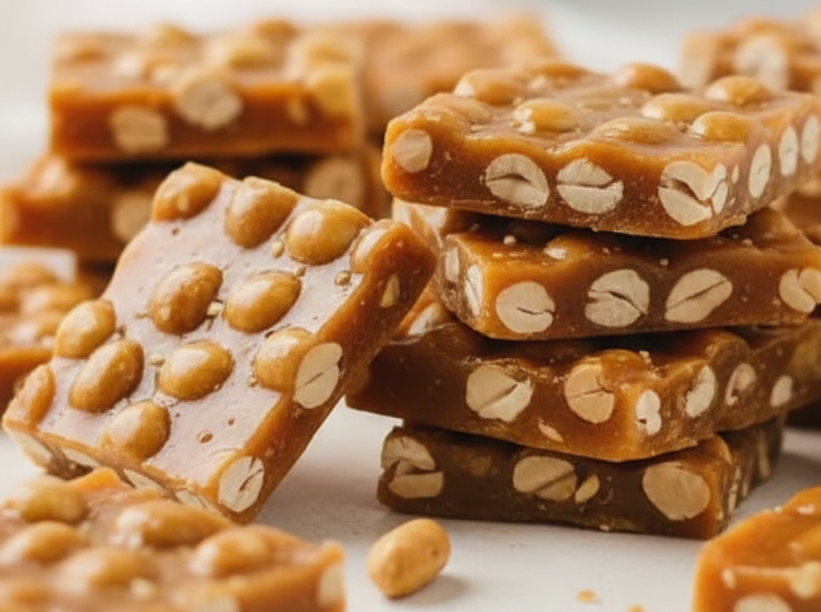 Twisted Treatz Peanut Brittle - premium candy brittle hand-packed fresh