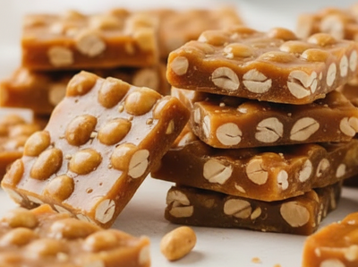Twisted Treatz Peanut Brittle - premium candy brittle hand-packed fresh