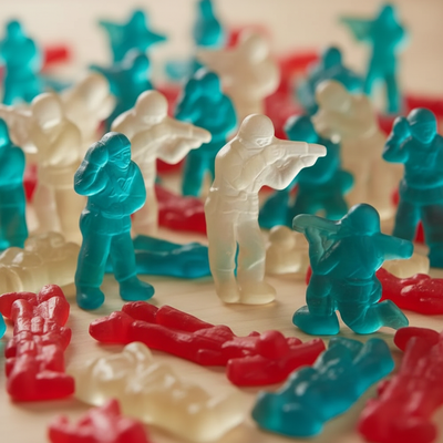 Military Hero Gummy Candy