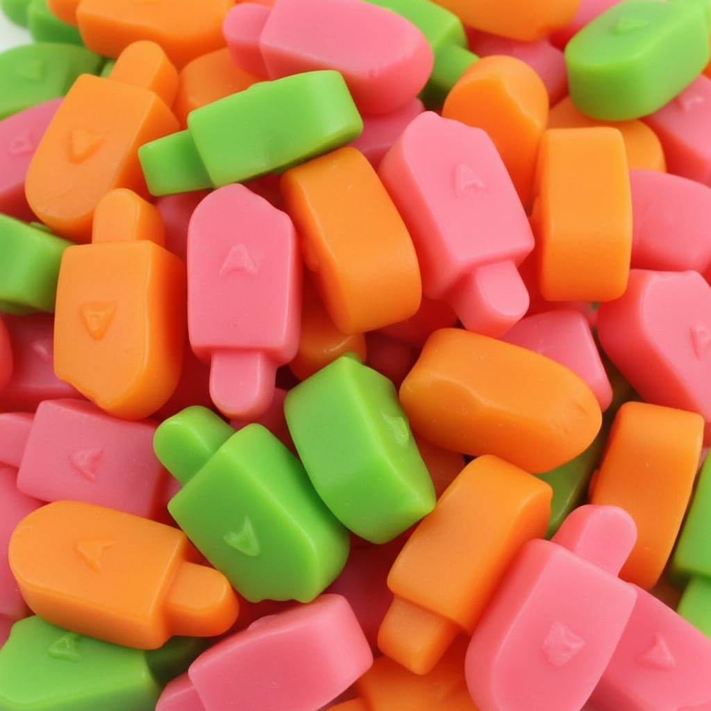 Gummy Sherbet Ice Pops Candy | TwistedTreatz
