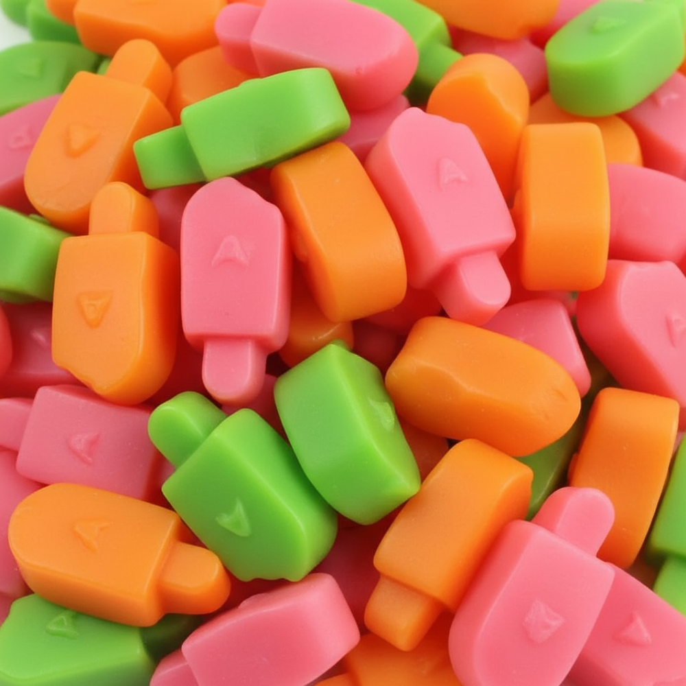 Gummy Sherbet Ice Pops Candy