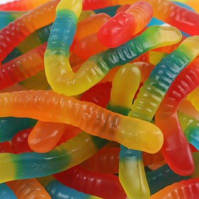 Sugar Free Gummy Worms Candy