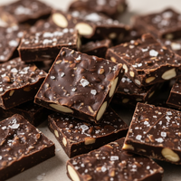 Twisted Treatz Sea Salt Almond Chocolate Bark - premium chocolate bark and cola candy hand-packed fresh