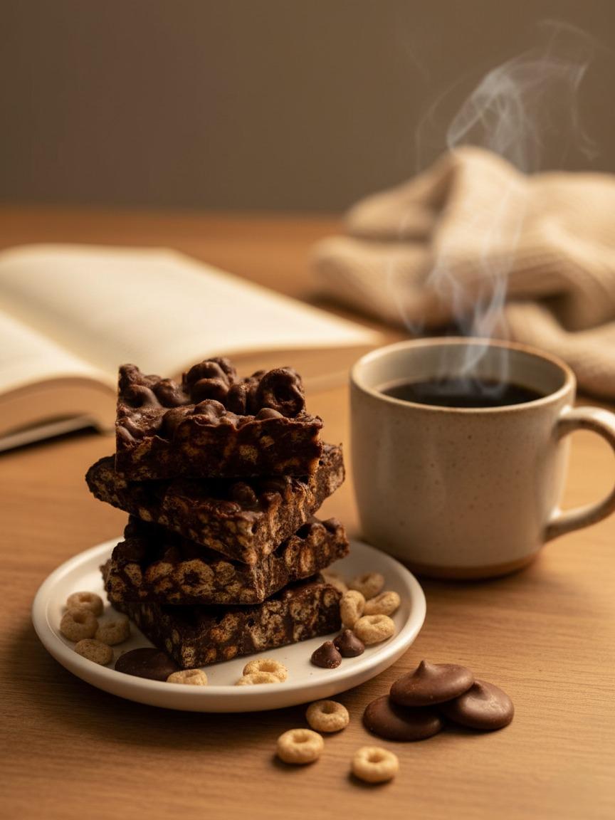 Cheerios Bark Crunchy Chocolate