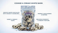 Cookie & Cream Bark packaging - buy online at Twisted Treatz